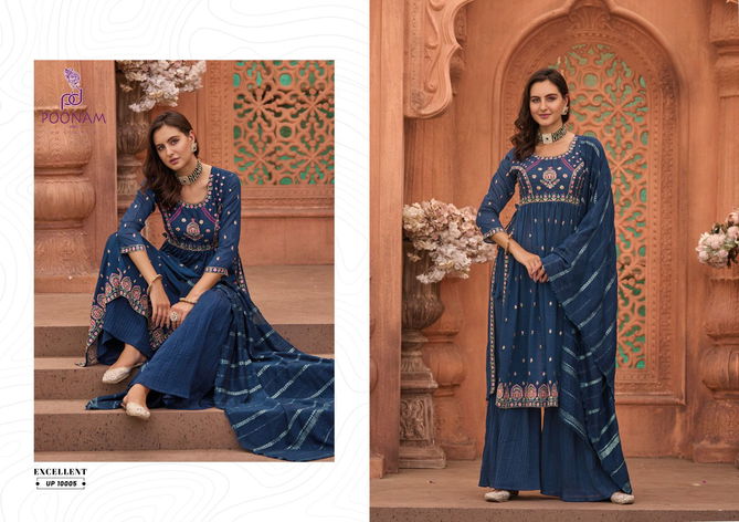 Utopia By Poonam Nayra Cut Readymade Suits Catalog
